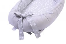 Кокон (позиціонер) Baby Veres Smiling Animals grey Medium